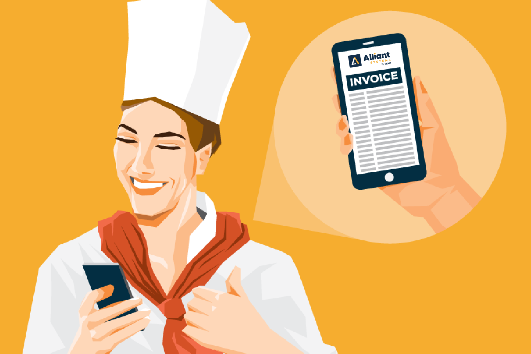 Alliant Mobile image with logo By TEXO