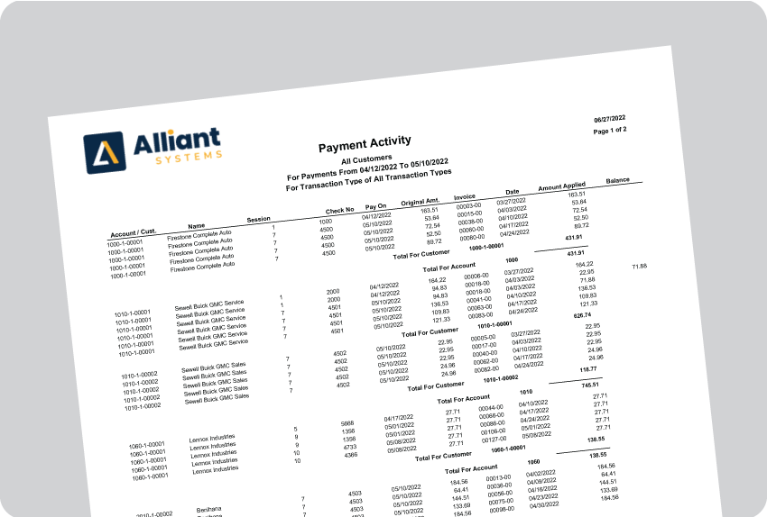 payment activity white